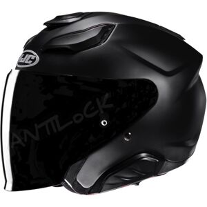 CASQUE JET F31 MAT AVEC VISIèRE TEINTÉE - XXL - F31 - NOIR MAT VT