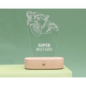 Cadeaux.com Lampe 3D personnalisee - Moto