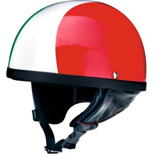 RB 510 Italia Casque jet Blanc Rouge Vert taille : M