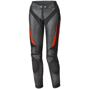 Held Lane II Pantalon en cuir de moto pour dames Noir Rouge taille : 38 - Publicité