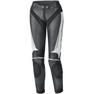 Held Lane II Pantalon en cuir de moto pour dames Noir Blanc taille : XL - Publicité