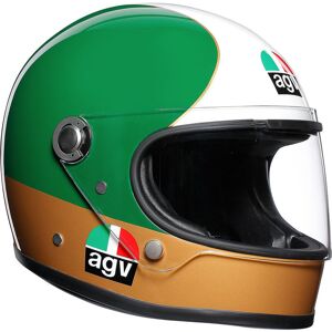 Legends X3000 AGO 1 Casque Blanc Rose Vert taille : S