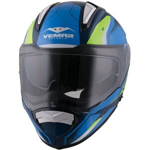 Vemar Zephir Lunar 2017 casque Vert Bleu taille : 2XL