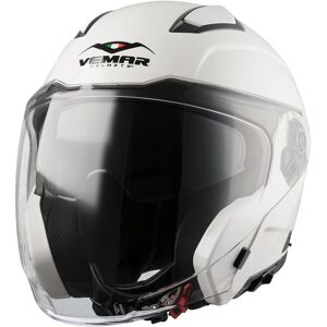 Vemar Feng Casque jet Blanc taille : 2XL