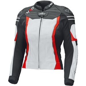 Held Street 3.0 Veste de cuir moto femmes Blanc Rouge taille : 42 - Publicité