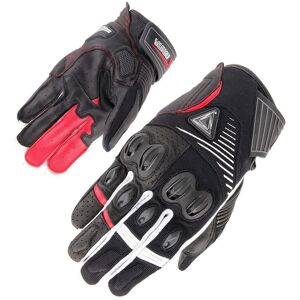 Orina Space Gants de moto Noir Blanc Rouge taille : S M - Publicité