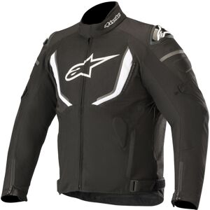 Alpinestars T-GP R v2 Veste de Textile imperméable à l’eau Noir Blanc taille : M - Publicité