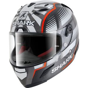 Race-R Pro Carbon Replica Zarco Malaysian GP Casque Gris Blanc taille : XS