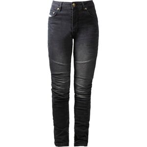 Betty Biker XTM Jeans de moto de femmes Noir taille : 3XL