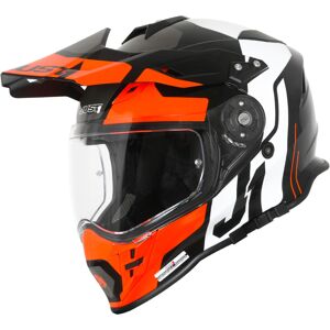 Just1 J34 Pro Tour Casque de motocross Noir Orange taille : S - Publicité