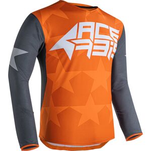 Acerbis Starway Maillot Motocross Gris Orange taille : S