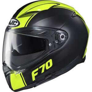 HJC F70 Mago Casque Noir Jaune taille : XS