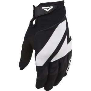 Clutch Strap Gants Motocross Jeunes Noir Blanc taille : M