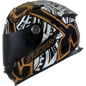 SR-Sport Crossbones Casque Noir Or taille : 2XL