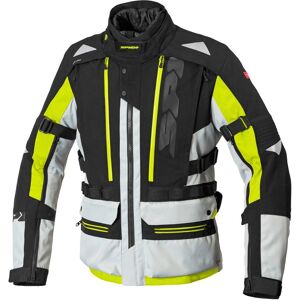 Spidi H2Out Allroad Veste textile de moto Noir Gris Jaune taille : XL - Publicité