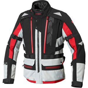 Spidi H2Out Allroad Veste textile de moto Noir Gris Rouge taille : XL - Publicité