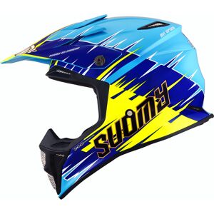 MX Speed Warp MIPS Casque Motocross Jaune Bleu taille : S