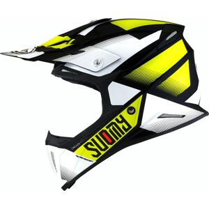 X-Wing Grip Casque Motocross Noir Blanc Jaune taille : S