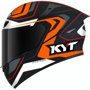 TT Course Overtech Casque Noir Orange taille : L