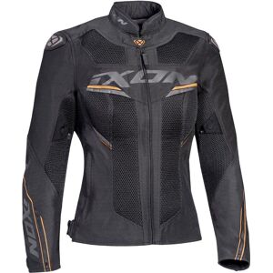 Ixon Draco Veste textile de moto dames Noir Or taille : XS - Publicité