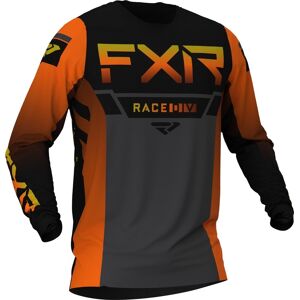 Helium MX Gear Maillot motocross Noir Gris Orange taille : L