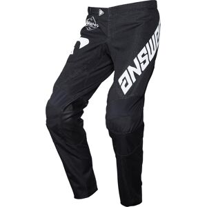 Answer Racing Answer Arkon Bold Pantalon Motocross Noir Blanc taille : 30