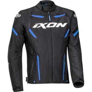 Ixon Striker Veste textile imperméable à l’eau pour moto Noir Bleu taille : S - Publicité