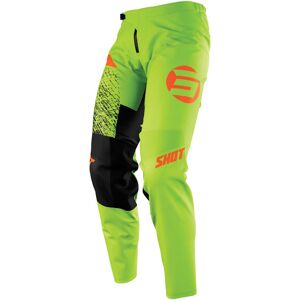 Shot Devo Roll Pantalon de motocross pour enfants Vert Orange taille : 10/11 - Publicité