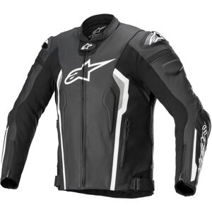 Alpinestars Missile V2 Veste en cuir Motorcyle Noir Blanc taille 54