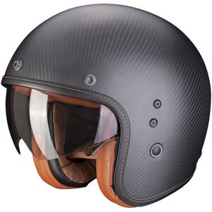 Scorpion Belfast Evo Carbon Casque Jet Noir taille : XL - Publicité