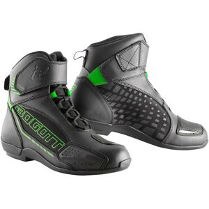 Bogotto GPX Chaussures de moto Noir Vert taille : 44 - Publicité