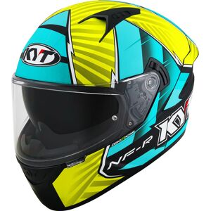 NF-R Xavi Fores 2021 Replica Casque Vert Jaune taille : XL