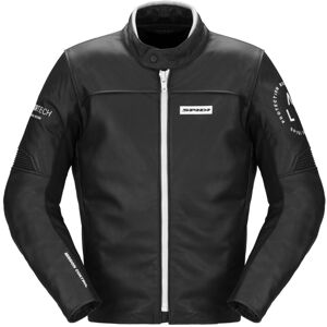 Spidi Genesis Veste en cuir de moto Noir Blanc taille : 62 - Publicité