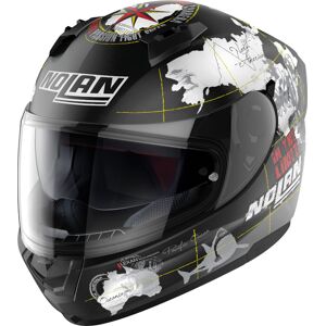 Nolan N60-6 Gemini Replica C. Checa Casque Noir Blanc taille : XL