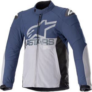 Alpinestars SMX Veste textile de moto imperméable Gris Bleu taille : 2XL - Publicité