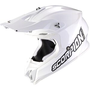 Scorpion VX-16 Evo Air Solid Casque de motocross Blanc taille : L - Publicité