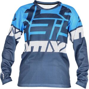 Acerbis MX J-Windy 4 Maillot de motocross pour enfants Blanc Bleu taille : XS - Publicité