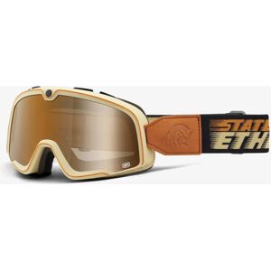 100 Barstow State Of Ethos Lunettes de motocross Noir Brun taille 