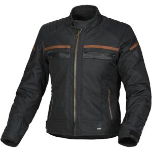 Macna Oryon veste textile de moto pour dames impermeable a l?eau Noir taille : L