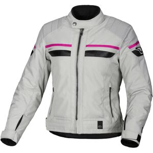 Macna Oryon veste textile de moto pour dames impermeable a l?eau Gris taille : S