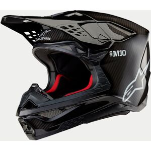 Alpinestars Supertech S-M10 Solid 2024 Casque de motocross Noir taille : 2XL - Publicité