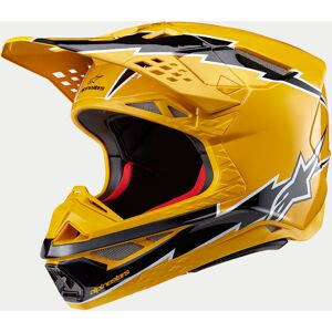 Alpinestars Supertech S-M10 Ampress 2024 Casque de motocross Noir Jaune taille : 2XL - Publicité