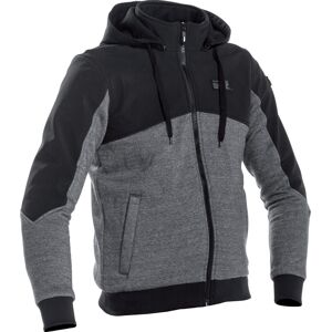 Richa Titan Core Sweat a capuche zippe moto Noir Gris taille M