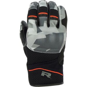 Richa Desert 2 Camo Gants de moto Noir Gris Rouge taille : L