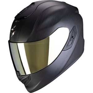 Scorpion Exo-1400 Evo 2 Carbon Air Solid Casque Noir taille : L - Publicité