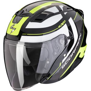 Scorpion Exo-230 Pul Casque jet Noir Blanc Jaune taille : S - Publicité