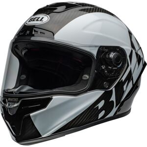 Bell Race Star DLX Flex Offset Casque Noir Blanc taille M