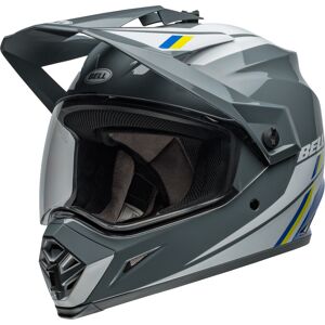 Bell MX-9 Adventure MIPS Alpine Casque de motocross Gris Blanc taille : XL - Publicité