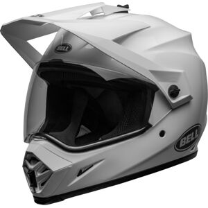 Bell MX-9 Adventure MIPS Solid Casque de motocross Blanc taille : M - Publicité