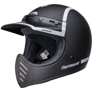 Bell Moto-3 Fasthouse Old Road Black White